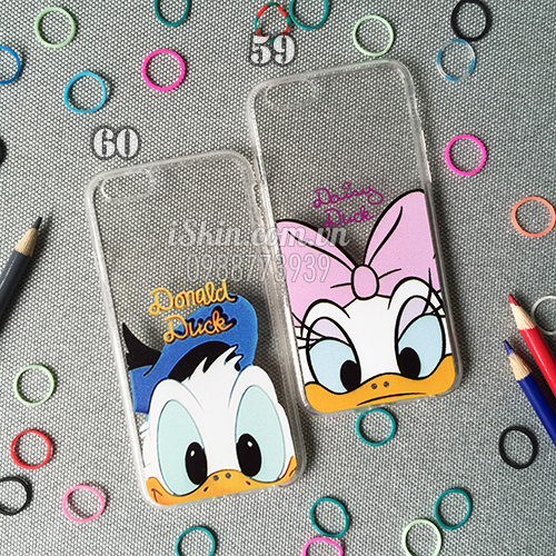 Ồp Lưng Iphone 5, 5s Daisy Duck, Donald Duck Disney Dễ Thương