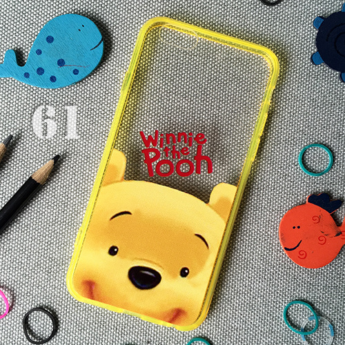 Ốp Lưng Case Iphone 6 Plus Gấu Pooh Dễ Thương Disney Cute TpHcm