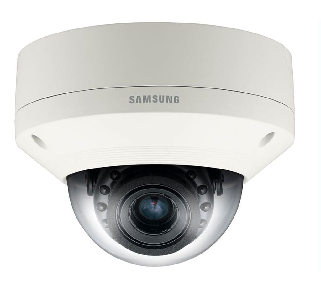 SNV-6084P | camera ip dome bán cầu chống va đập 2MP-1080P, WiseNet III