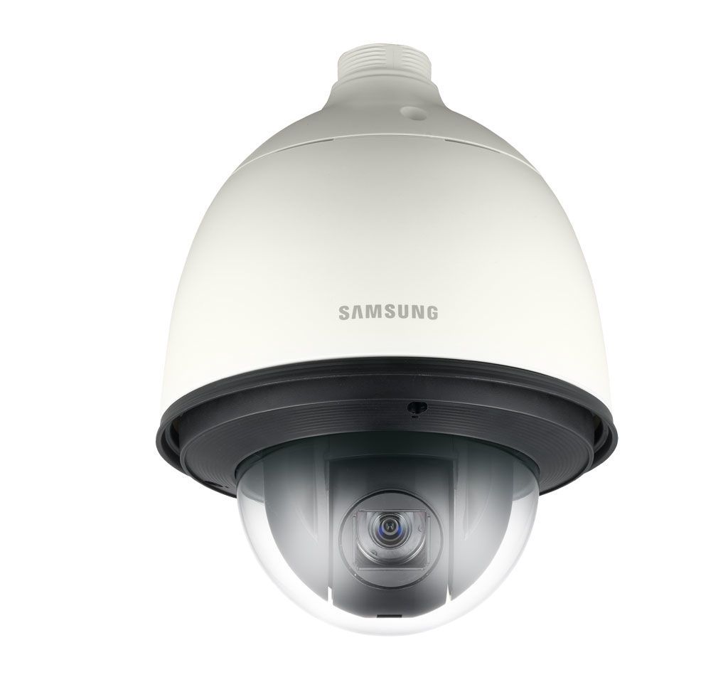 SNP-6321HP | camera ip ptz samsung dạng dome mái vòm, độ phân giải 2mp Full HD, zoom 32x, lắp đặt ngoài trời