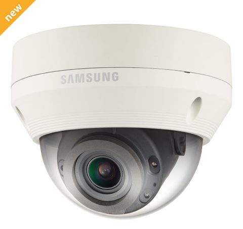 QNV-6070R | camera ip hồng ngoại samsung, độ phân giải 2MP Full HD 1080P, chống va đập, tiêu cự động 2.8~12mm (4.3x), Wisenet Q
