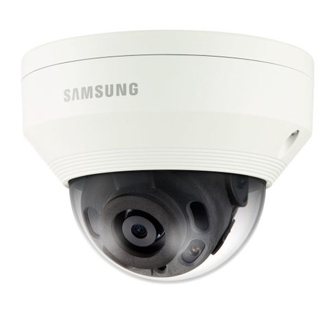 QNV-7030R | camera ip hồng ngoại samsung, chống va đập, độ phân giải 4MP, ống kính cố định 6mm, tầm xa 30m