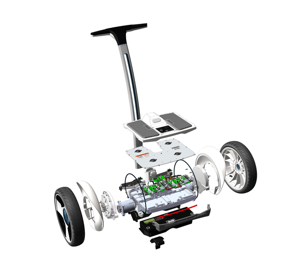 Xe điện thông minh tự cân bằng Ninebot-E kỹ thuật