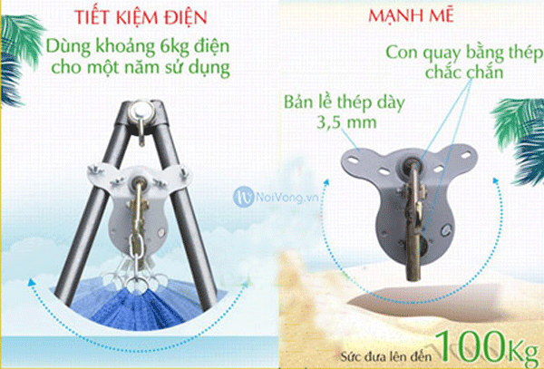 Máy đưa võng cho bé và mẹ VN365N