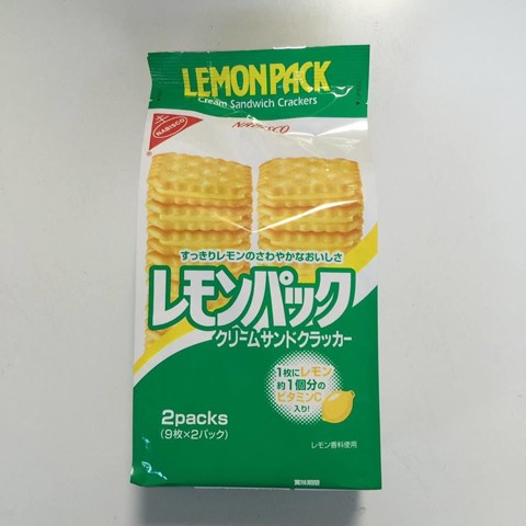 Bánh quy phô mai chanh Lemonpack Nabisco Nhật