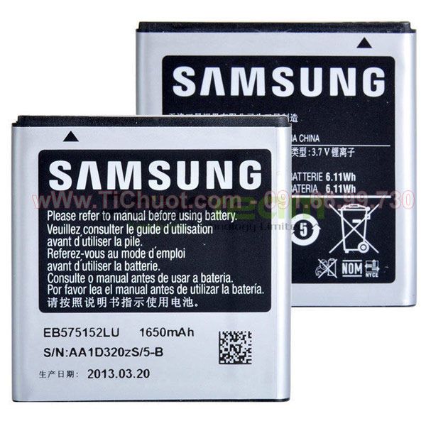 Pin Galaxy S EB575152LU 1650mAh ZIN Chính Hãng
