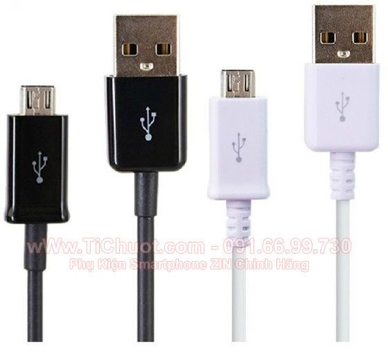 Cáp USB ZIN dài 1m sạc chuẩn cho máy Android