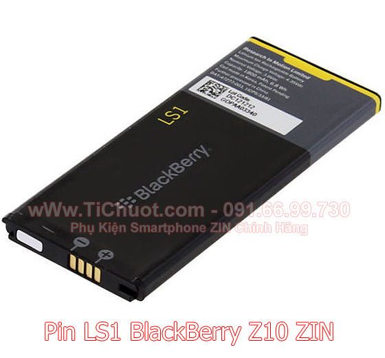 Pin BlackBerry Z10 LS1 1800mAh ZIN Theo Máy Chính Hãng