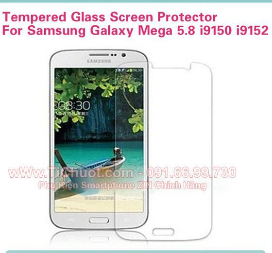 Kính CL Samsung Mega 5.8 i9152,i9150 (9H-0.26mm)