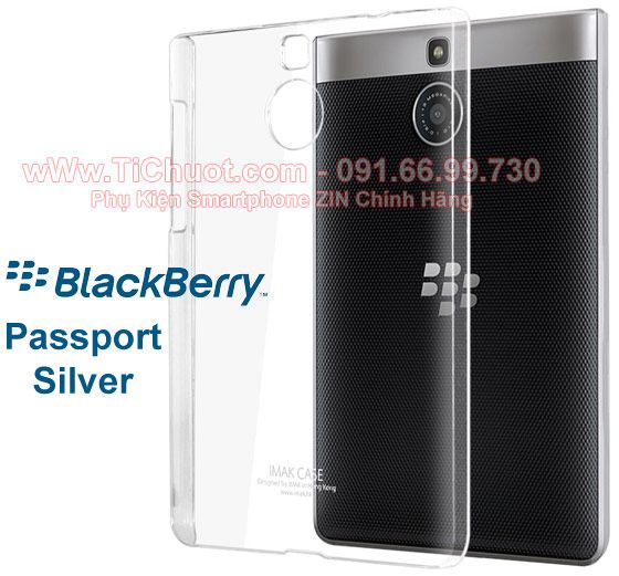 Ốp lưng BlackBerry Passport Silver Imak Nano trong suốt