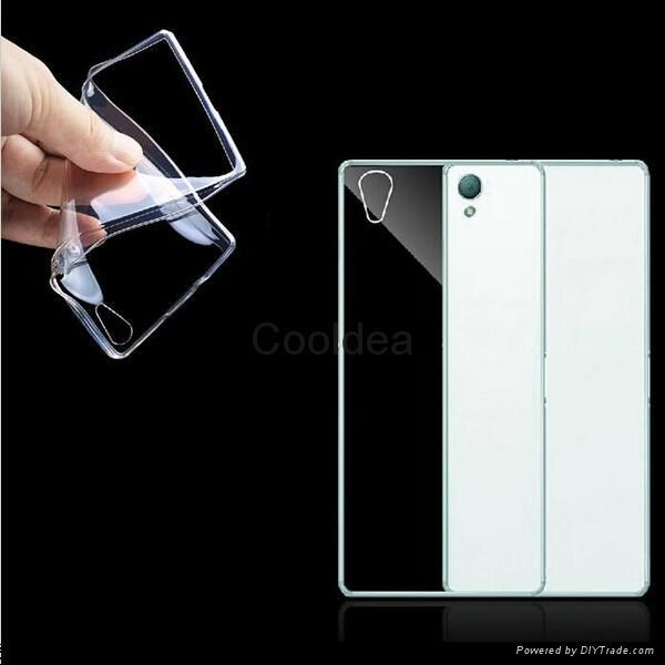 Ốp lưng SONY Z1 Silicon Dẻo trong suốt
