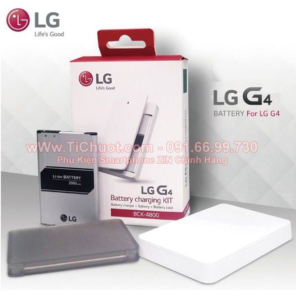 Combo Pin+Dock LG G4 BCK-4800 ZIN-Battery Charging Kit