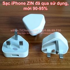 Củ Sạc iPhone 3 chấu ZIN Chính Hãng,đã qua sử dụng,mới 95%
