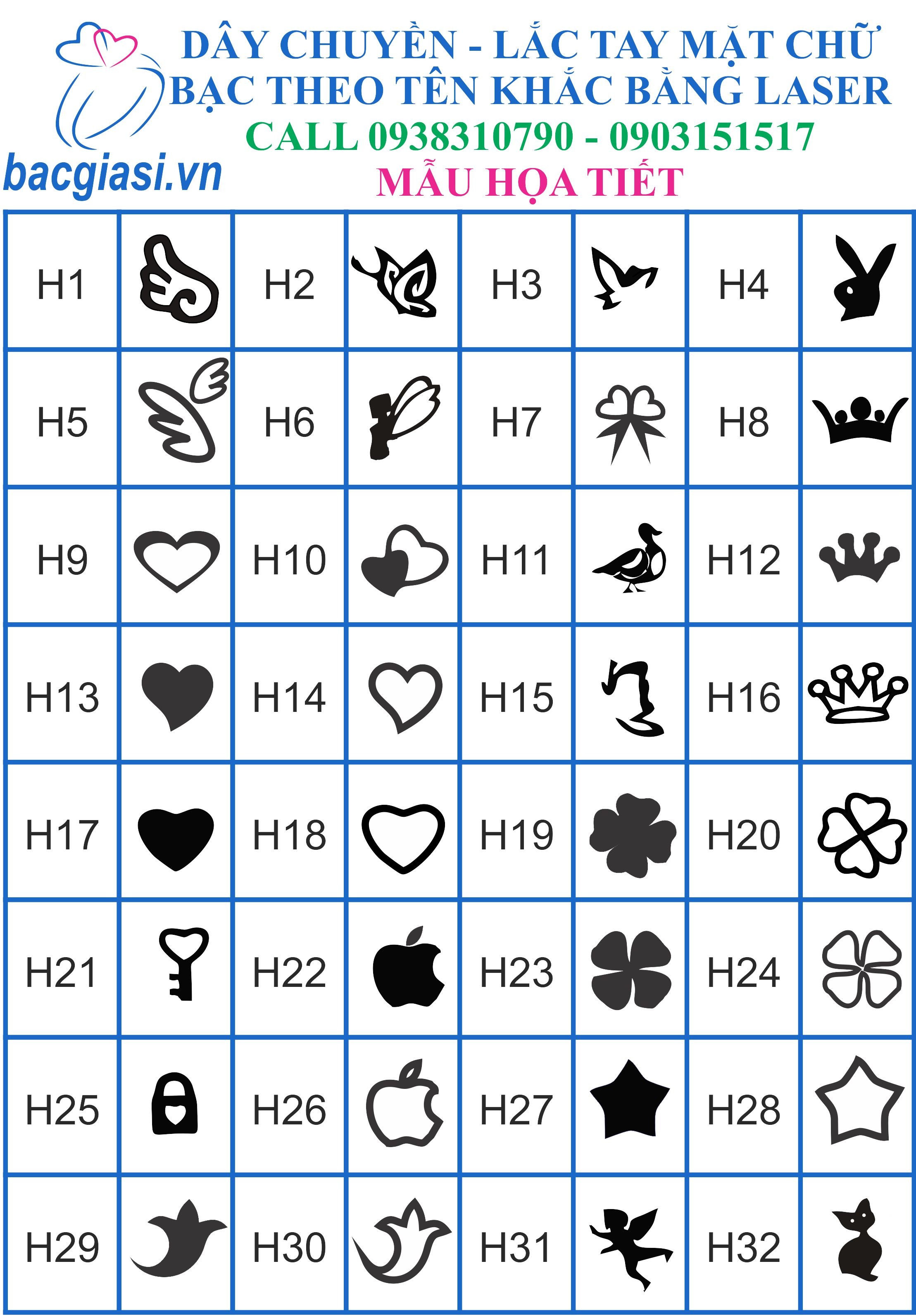 Toàn quốc- Dây chuyền mặt chữ BẠC theo tên cắt bằng laser - 300K - 14