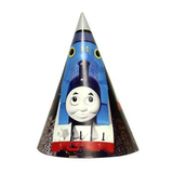 Nón sinh nhật Đoàn tàu Thomas 16cm 6/gói - Thomas the Train party hats 16cm 6/pack