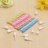 Bộ nến sinh nhật nhiều màu 24/gói - Colorful birthday candles 24/pack