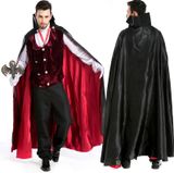 Áo choàng Dracula lớn - Dracula vampire cape and vest large