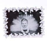 Thuê Khung hình trắng viền hột xung quanh - Blue white frame rental