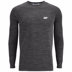 MYPROTEIN MEN'S PERFORMANCE LONG SLEEVE TOP - BLACK