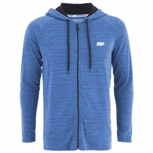 MYPROTEIN MEN'S PERFORMANCE ZIP HOODIE - BLUE