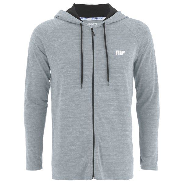 MYPROTEIN MEN'S PERFORMANCE ZIP HOODIE - GREY MARL