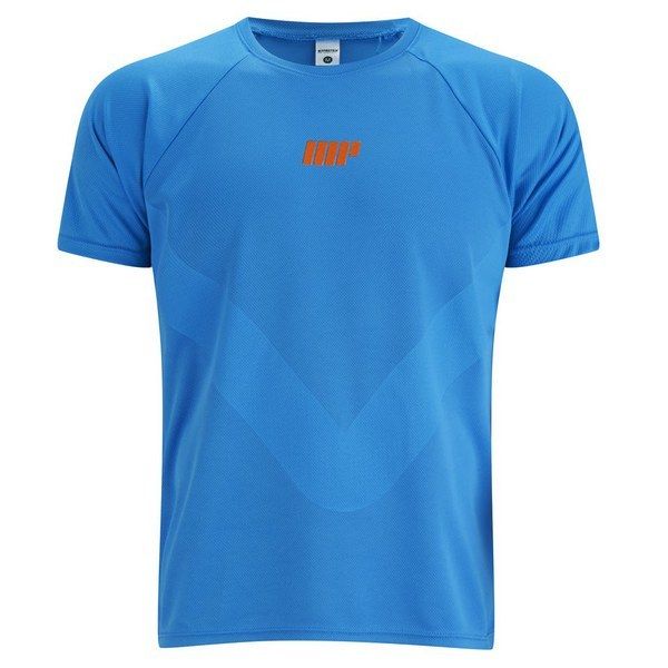 Myprotein Men's Running T-Shirt - Blue Marl