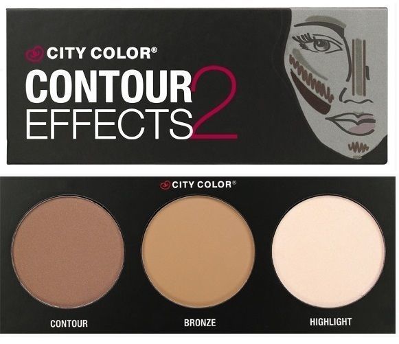 Phấn mắt, phấn má hồng, phấn tạo khối highlight City Color và kem nền Rimmel - 10