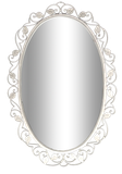 gương trang trí sắt mỹ thuật hình oval