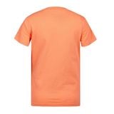  New Balance - Áo Thun Thể Thao Nữ Thời Trang T-Shirt AWET4374FIJ (Cam phối Trắng) 