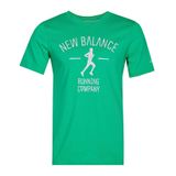  New Balance - Áo Thun Thể Thao Nam Thời Trang T-Shirt AMLT5235VTG (Xanh Lá Cây) 