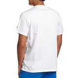  New Balance - Áo Thun Thể Thao Nam Thời Trang T-Shirt AMLT5205WT (Trắng Phối Xanh) 