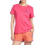  New Balance - Áo Thun Thể Thao Nữ Thời Trang T-Shirt AWLT5236PSK (Hồng phối Xanh) 