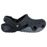  Crocs - Giày xăng đan nam Swiftwater Clog M Black Charcoal 202251-070 (Đen) 