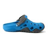  Crocs - Giày xăng đan nam Swiftwater Clog M Ultramarine Graphite 202251-4GM (Xanh) 