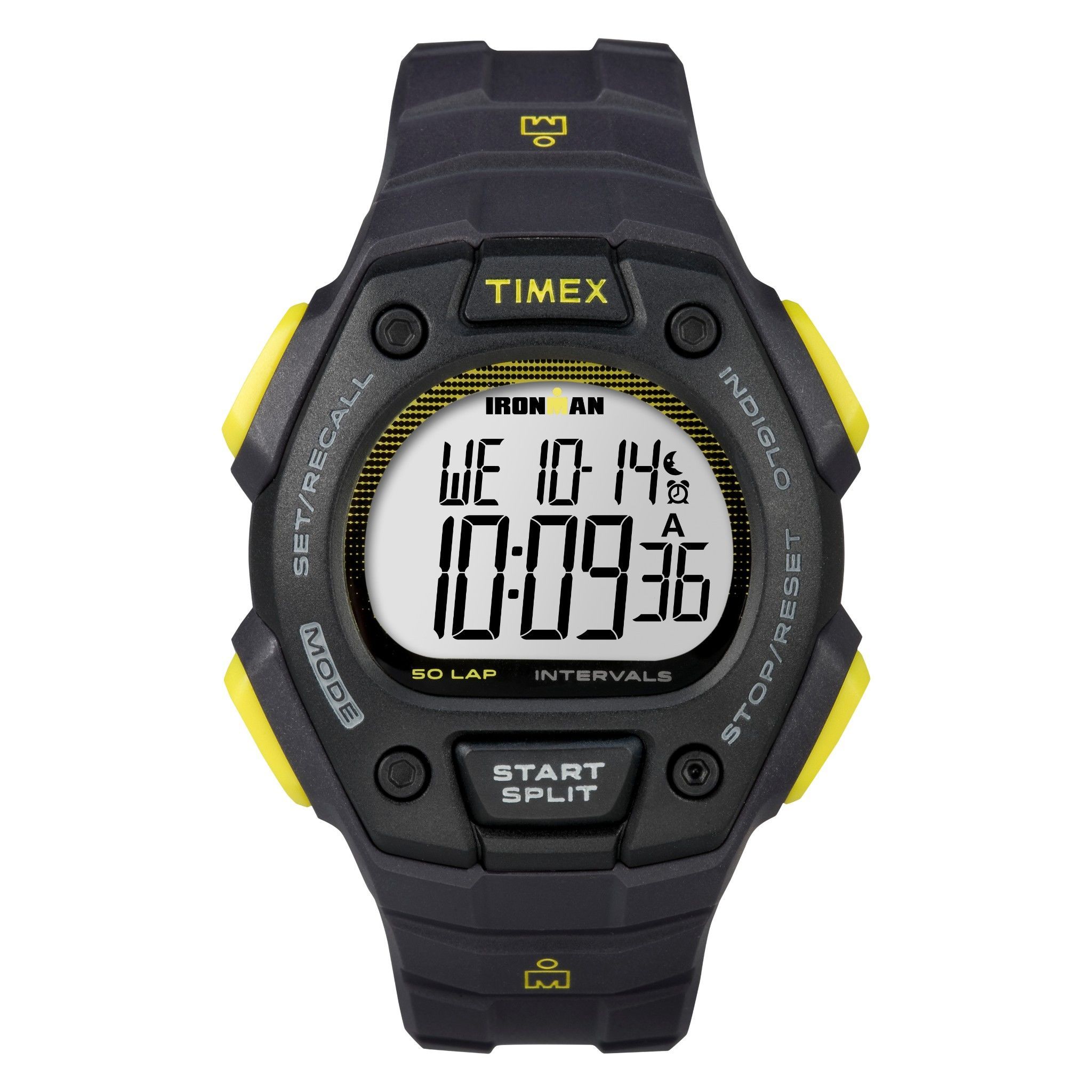  Timex - Đồng Hồ Thể Thao Nam Dây Cao Su TW5K86100 IRONMAN® Classic 50 Full-Size (Đen) 