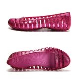  Crocs - Adrina II Glitter Giày Búp Bê Flat GS Fuchsia/Party Pink Bé Gái 