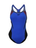  Bộ đồ bơi nữ Speedo 8-09669A012 Fit Pinnacle Kickback Blue/Black 8-09669A012 (Xanh đen ) 