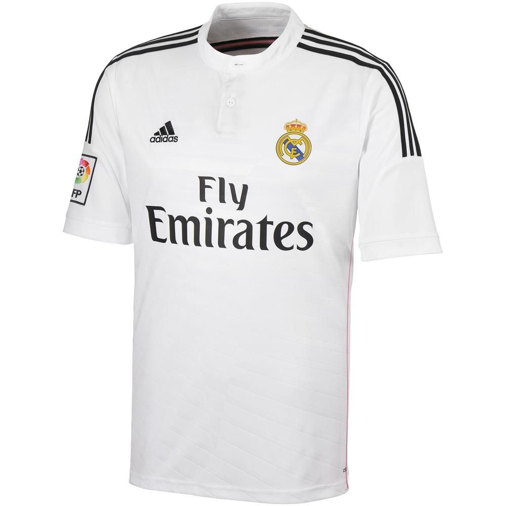  Adidas - Áo thun thể thao nam   Real Madrid Soccer Jerseys F50637 (Trắng) 
