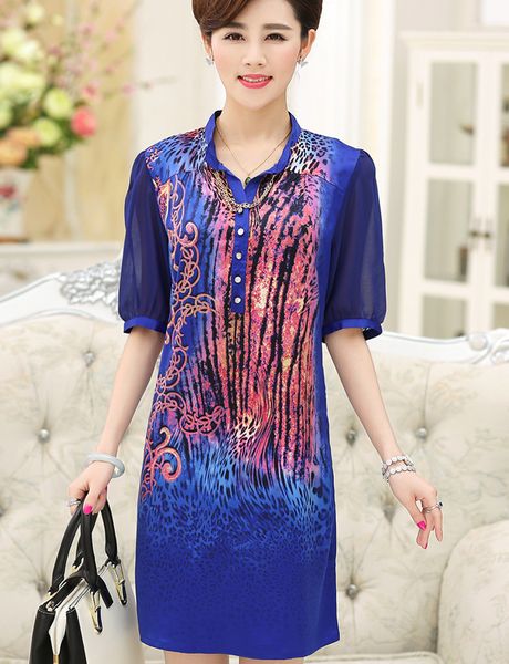 áo đầm đẹp tuổi trung niên 011