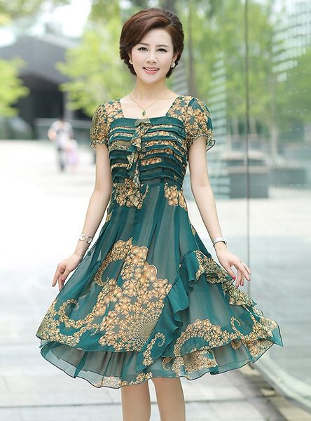 áo đầm tuổi trung niên 03