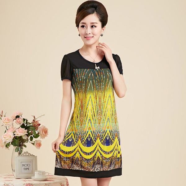 áo đầm tuổi trung niên 04