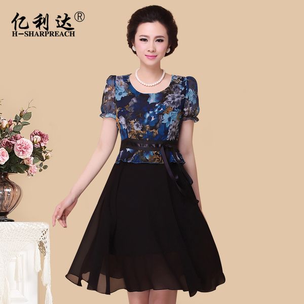 các kiểu áo đầm tuổi trung niên 02