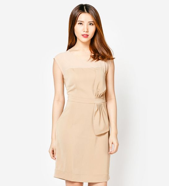 mẫu áo đầm trung niên 03