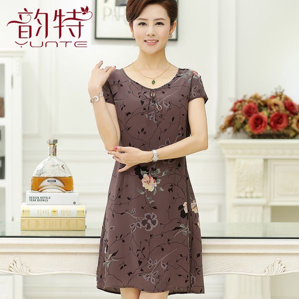 áo đầm dành cho tuổi trung niên 07