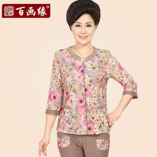 áo sơ mi nữ trung niên 07