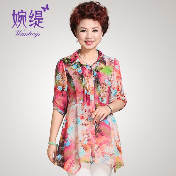áo sơ mi nữ trung niên 8
