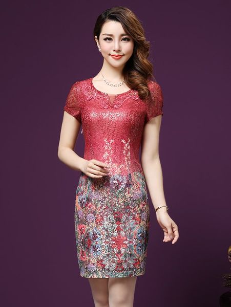 áo đầm cho phụ nữ trung niên 09