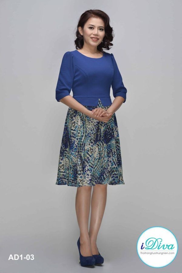 Đầm tuổi 45