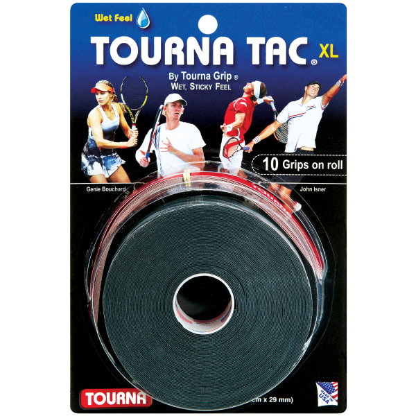 Tourna Tac X10 Black - Quấn cán cuộn 10 (TAC-10XL-BK)
