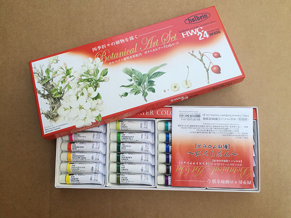 JC-000601S24DB_Holbein_Artist watercolor 5ml_set 24 Botanical Art Set_05